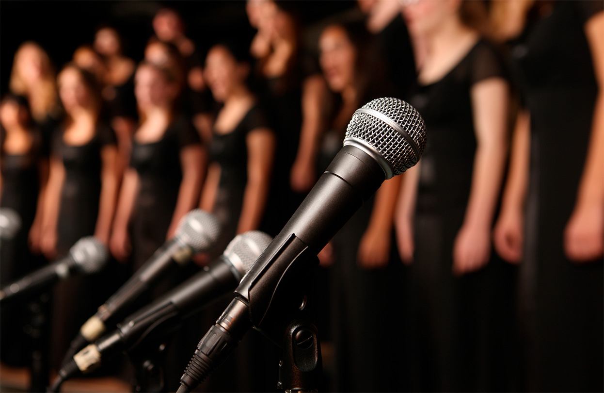 Sonorisation de spectacles, chorales, concerts et évènements